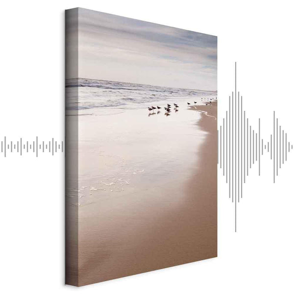 Quadro - Autumn Beach (1 Part) Vertical