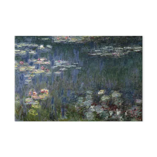 Quadro - Claude Monet – Waterlilies: Green Reflections