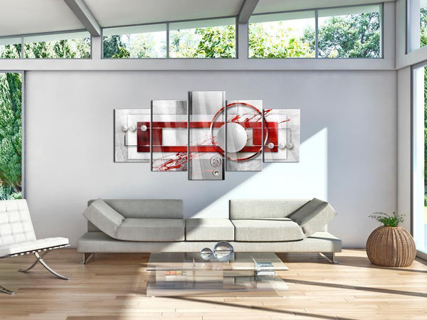 Quadro su vetro acrilico - Incarnadine Energy