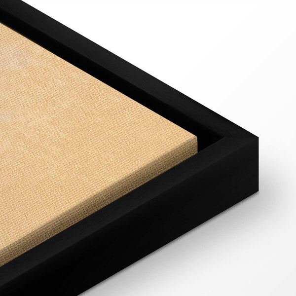 Quadro - Tiny Bird - Colorful Grasses in Golden Shades of Sunset