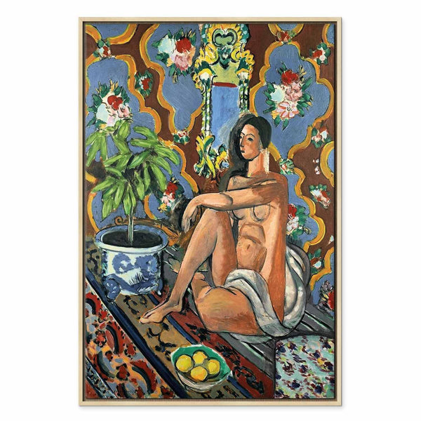 Quadro - Henri Matisse – Decorative Figure on Ornamental Ground