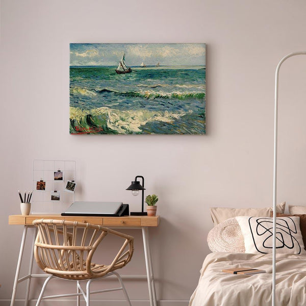 Quadro - Vincent van Gogh – Seascape at Saintes-Maries