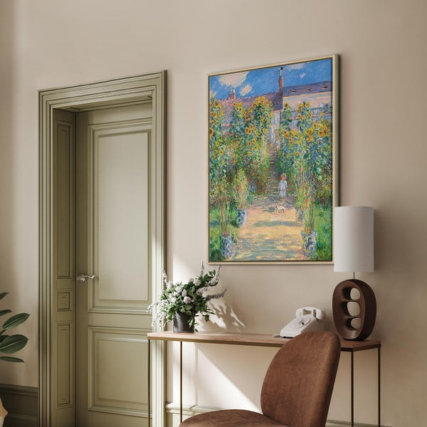 Quadro - Claude Monet – Monet’s Garden at Vétheuil