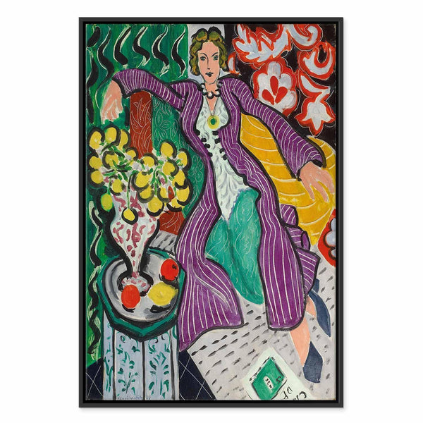 Quadro - Henri Matisse – Woman in a Purple Coat