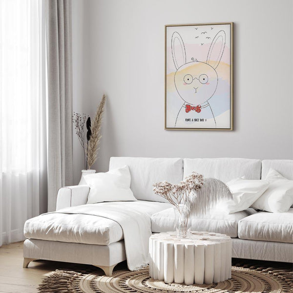 Quadro - Greetings from Rabbit (1 Part) Vertical