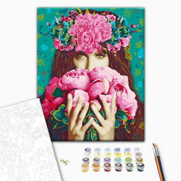 Quadro fai da te - Green-Eyed Woman