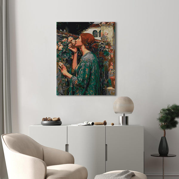 Quadro fai da te - John William Waterhouse: The Soul of the Rose
