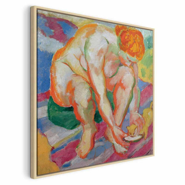 Quadro - Franz Marc – Nude with cat