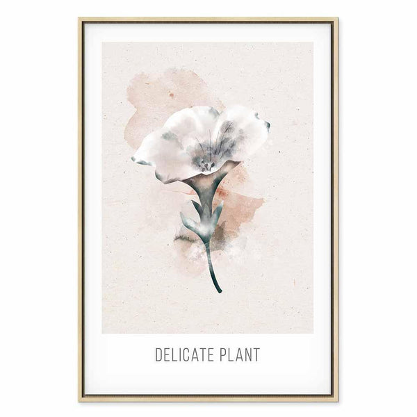 Quadro - Delicate Plant (1 Part) Vertical