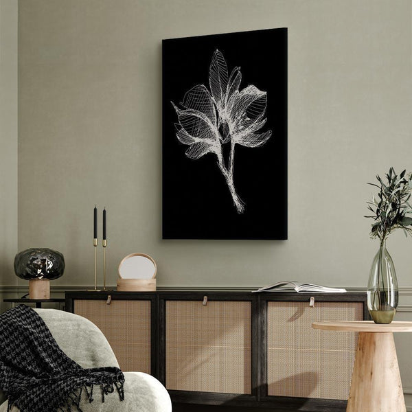 Quadro - Night Flower (1 Part) Vertical