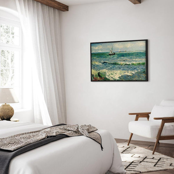 Quadro - Vincent van Gogh – Seascape at Saintes-Maries