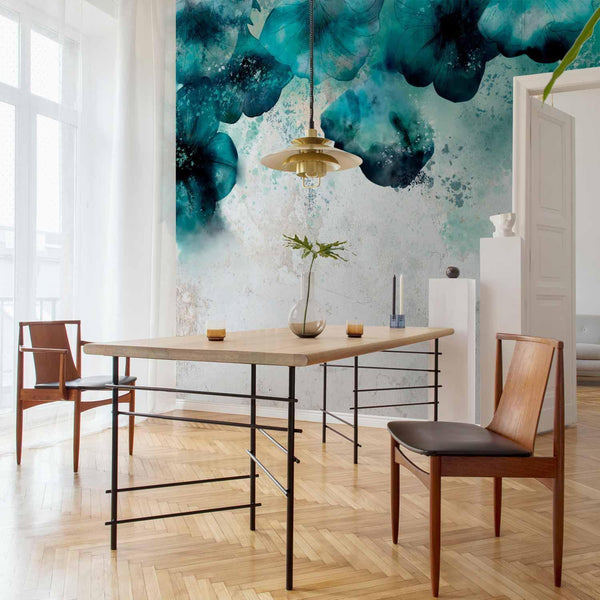 Carta da parati - Blue Poppies