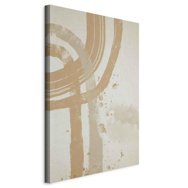 Quadro - Beige Minimalism (1 Part) Vertical