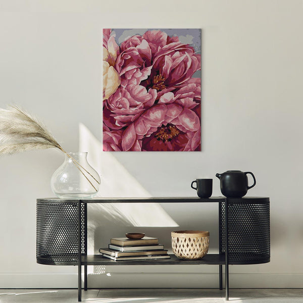 Quadro fai da te - Blooming peonies