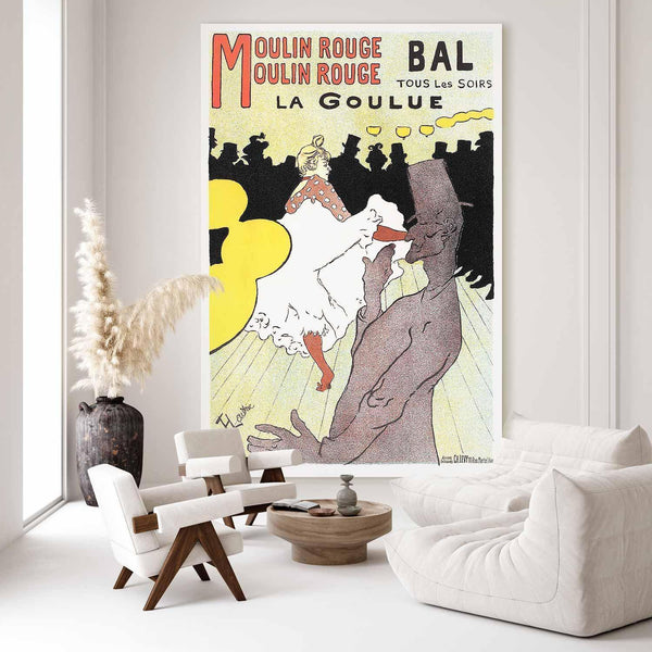 Quadro XXL - Henri de Toulouse-Lautrec – La Goulue