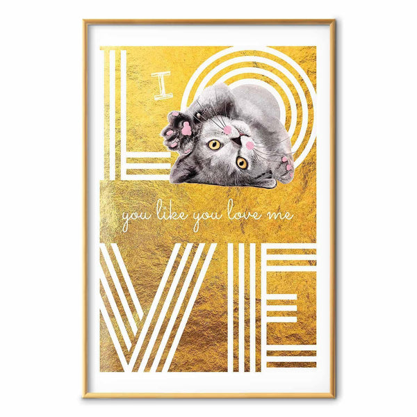 Poster - I Love You Like You Love Me
