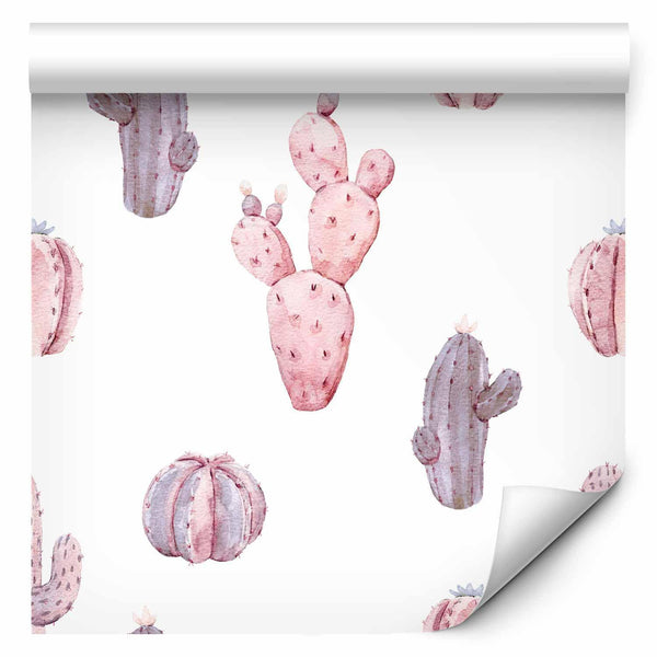 Tappezzeria murale - Pink Cacti