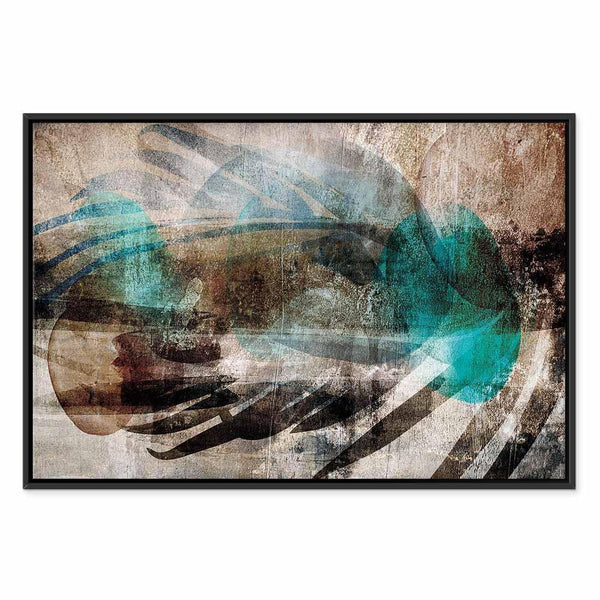 Quadro - Abstract Plume (1 Part) Wide
