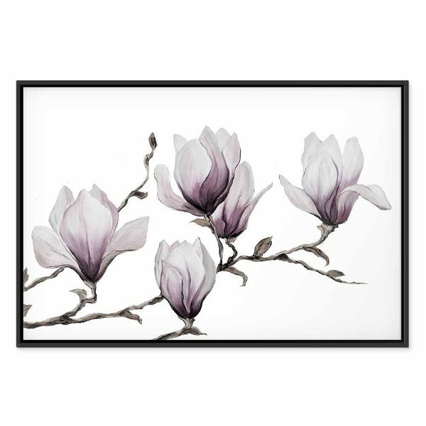 Quadro - Painted Magnolias (1 Part) Wide