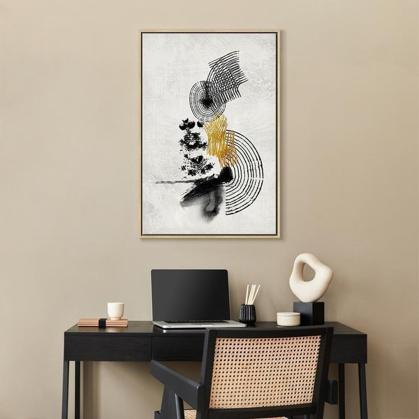 Quadro - Landscape With the Sun (1 Part) Vertical