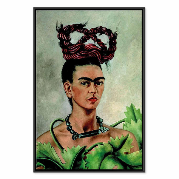 Quadro - Frida Kahlo – Self-Portrait with Braid