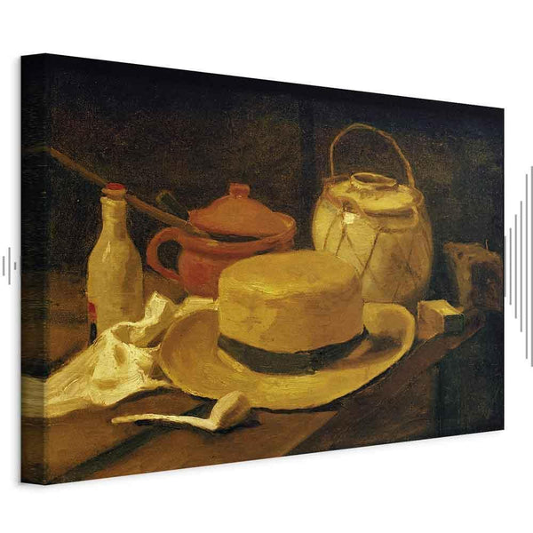 Quadro - Vincent Van Gogh – Still life with yellow straw hat