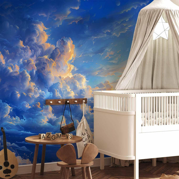 Carta da parati - When the Sky Becomes a Canvas: Artistic Creation of Nature in the Clouds