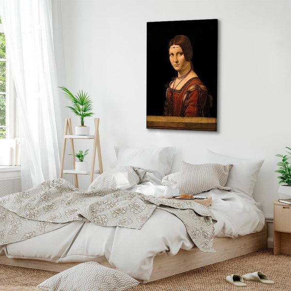 Quadro - Leonardo da Vinci – Beautiful Ferronière