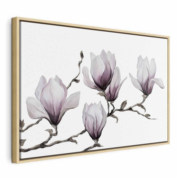Quadro - Painted Magnolias (1 Part) Wide