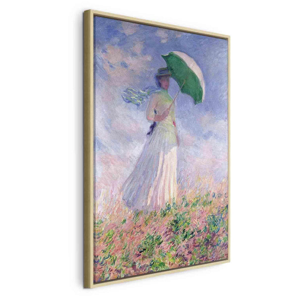 Quadro - Claude Monet – Woman with a Parasol, facing right