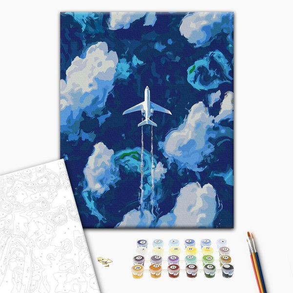 Quadro fai da te - Flight into the unknown
