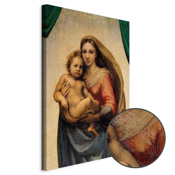 Quadro - Raphael – Sistine Madonna (fragment)