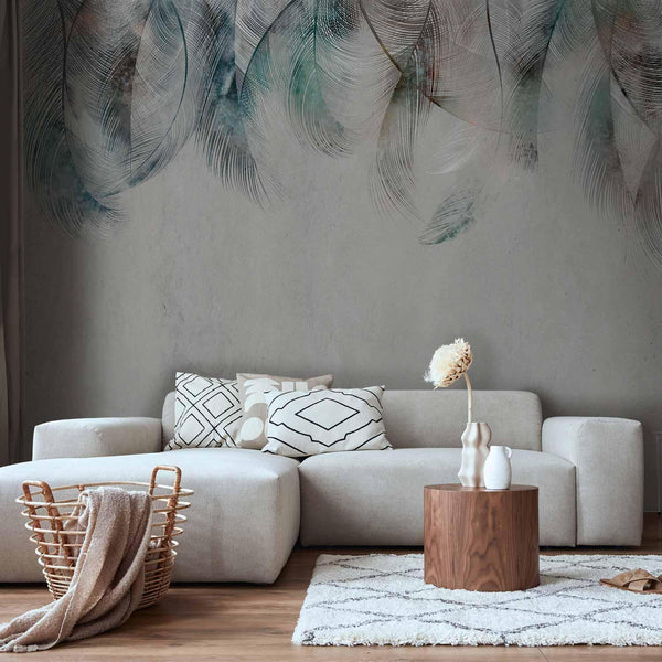 Carta da parati - Colourful Feathers
