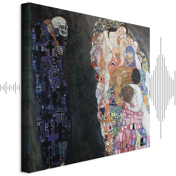 Quadro - Gustav Klimt – Death and Life