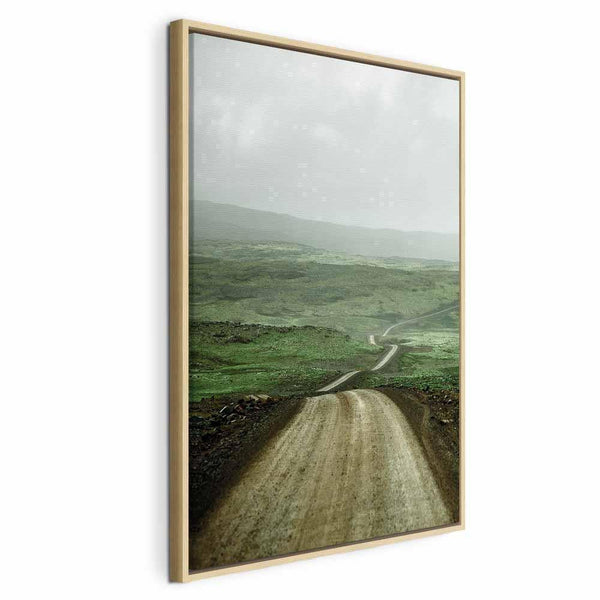 Quadro - Road Across the Plains (1 Part) Vertical