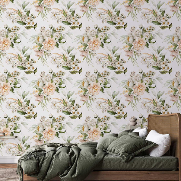 Tappezzeria murale - Flowers in the Clouds