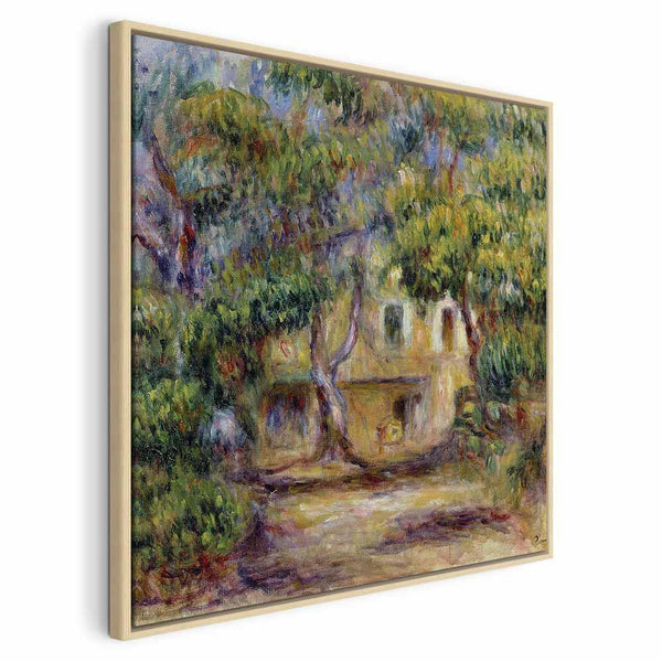 Quadro - Pierre-Auguste Renoir – The Farm at Les Collettes