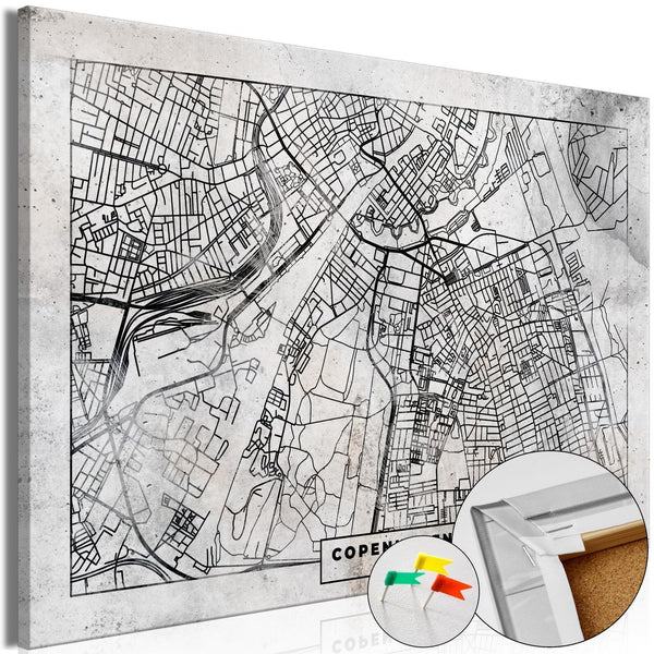 Quadro di sughero - Copenhagen Plan