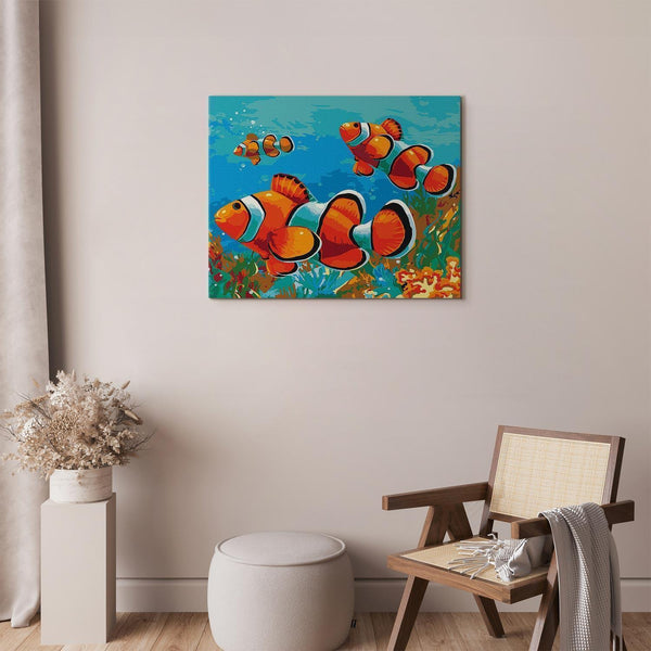 Quadro fai da te - Gold Fishes
