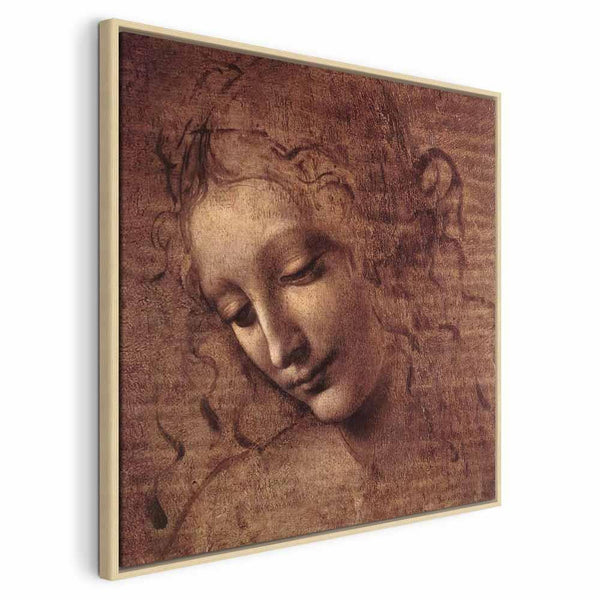 Quadro - Leonardo da Vinci – Head of a Young Woman (Leda)