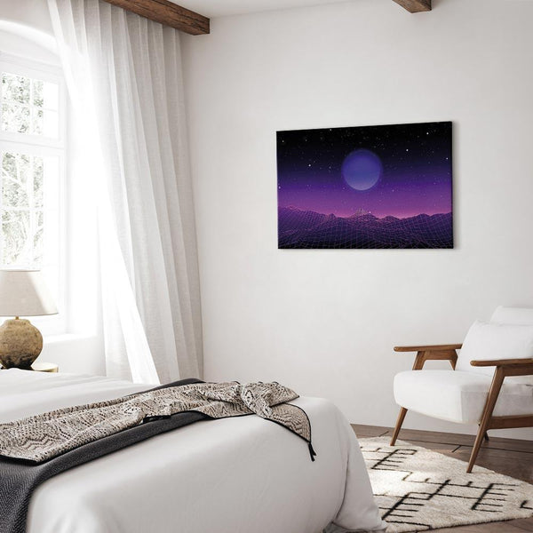 Quadro - Futuristic landscape 2 (1 Part) Wide
