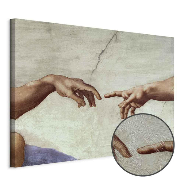 Quadro - Michelangelo – The Creation of Adam (hands)