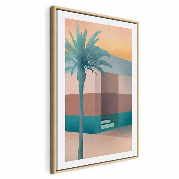 Quadro - Pastel Alley (1 Part) Vertical