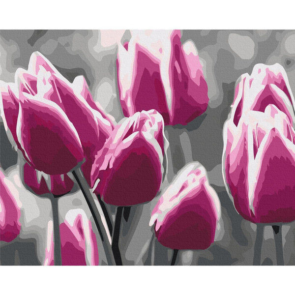 Quadro fai da te - Tulip Field