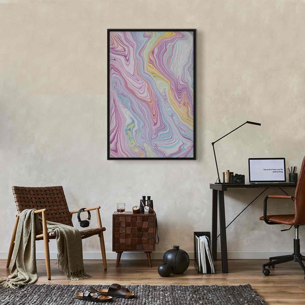 Quadro - Colorful Dream - Abstract Shapes in Pastel Colors