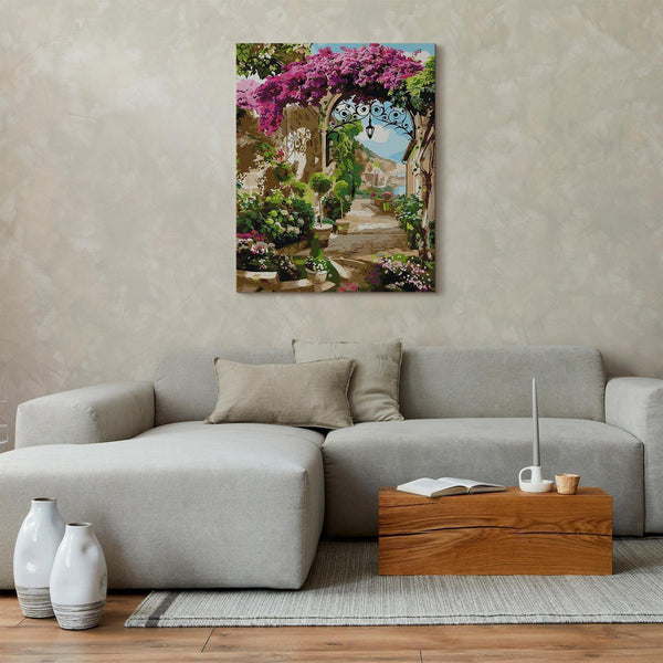Quadro fai da te - Bow with flowers
