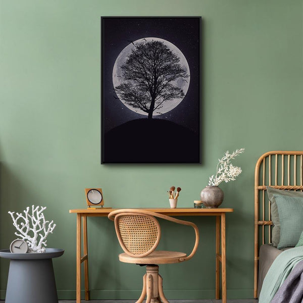 Quadro - Lone Tree (1 Part) Vertical
