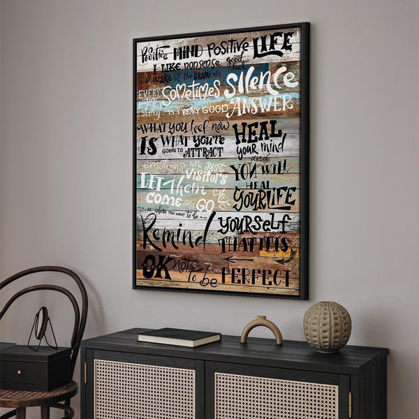 Quadro - Positive Affirmations