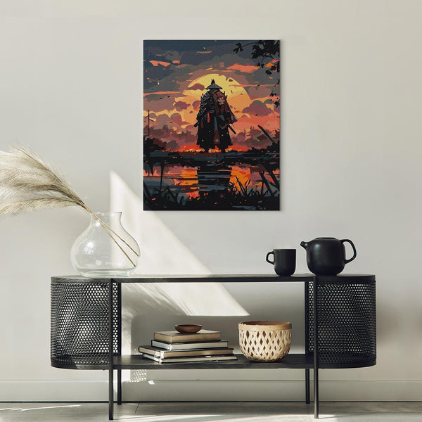 Quadro fai da te - Samurai mission