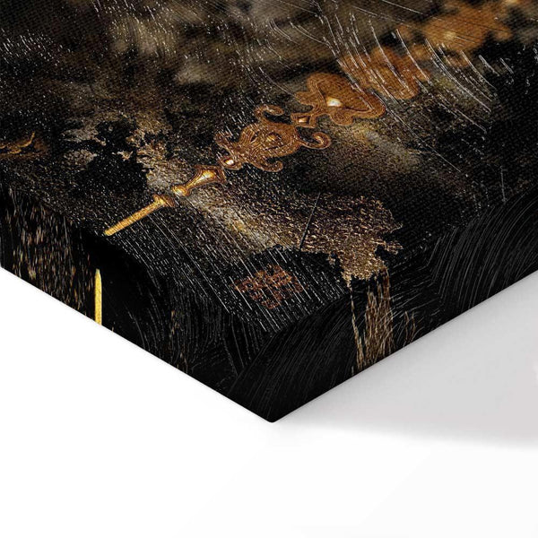 Quadro - Golden Lion (5 Parts) Wide